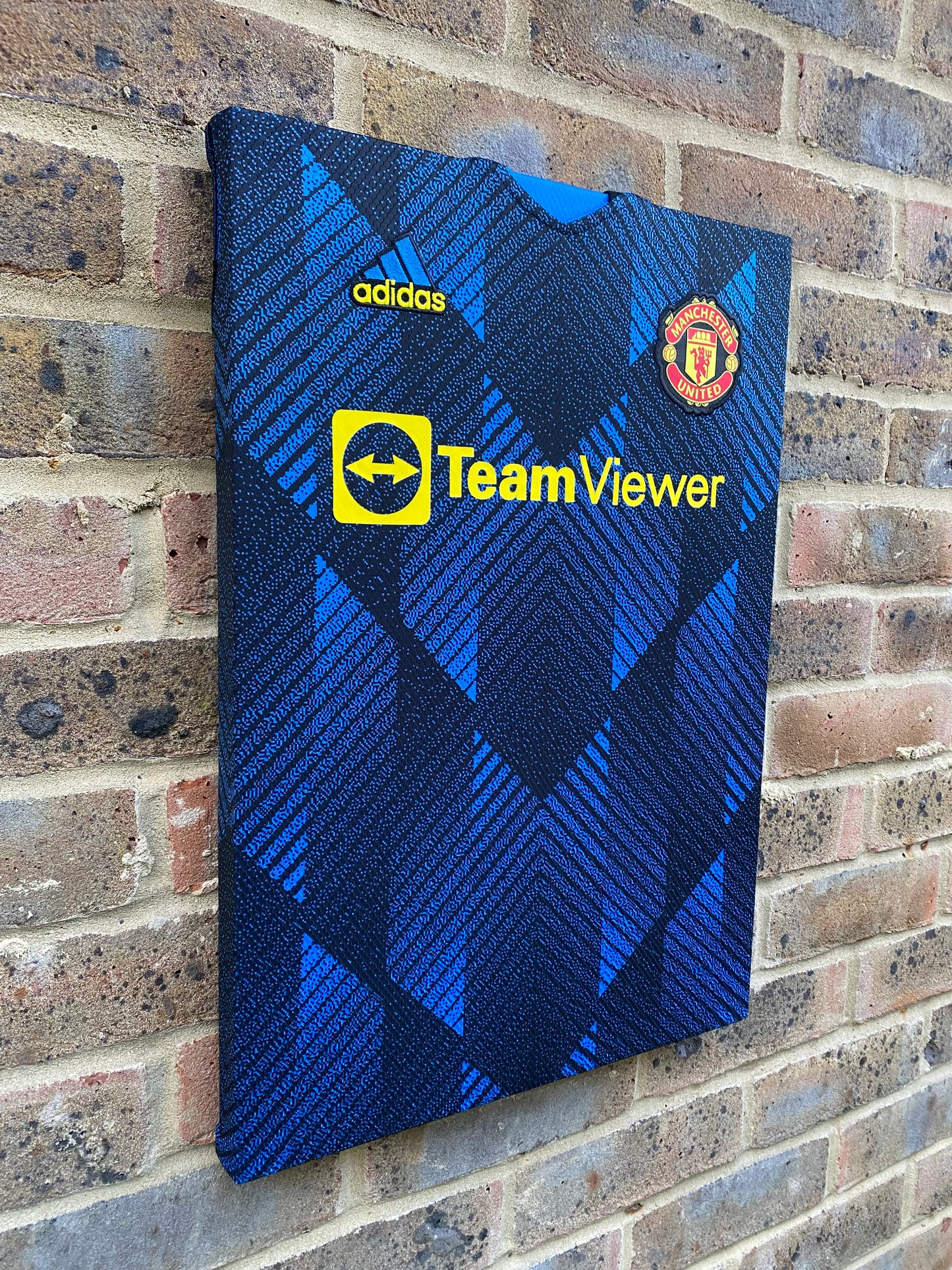 Manchester United 2021/22 3rd Football Shirt Memorabilia Canvas