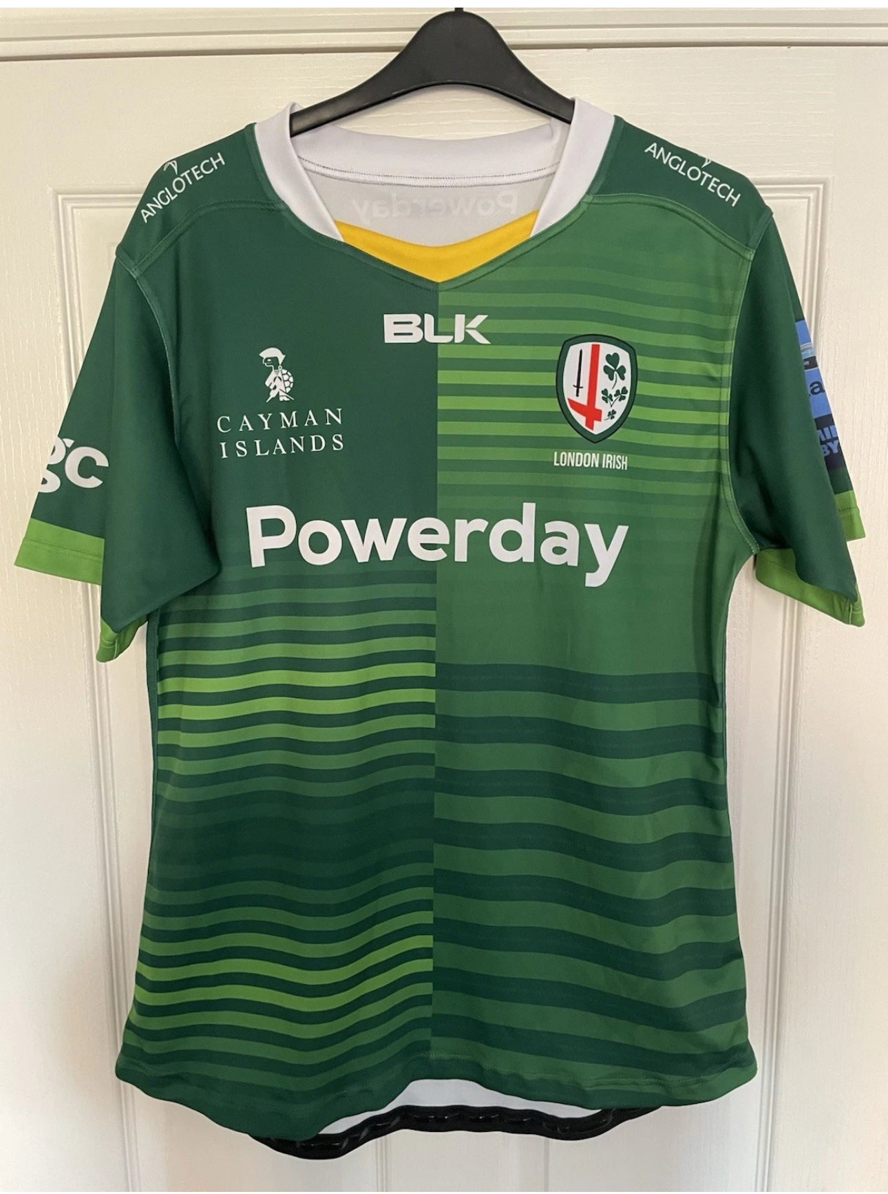 London Irish 2021/22 Rugby Shirt Memorabilia Canvas