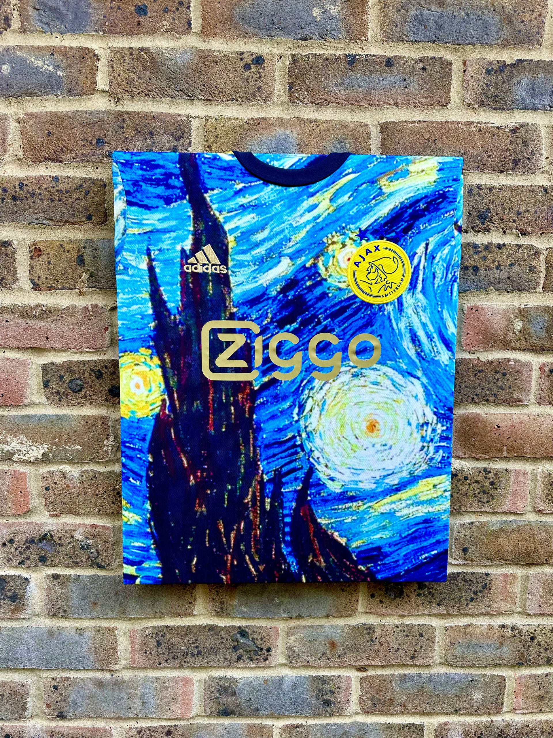 Ajax Vincent Van Gogh Special Edition Shirt Memorabilia Canvas