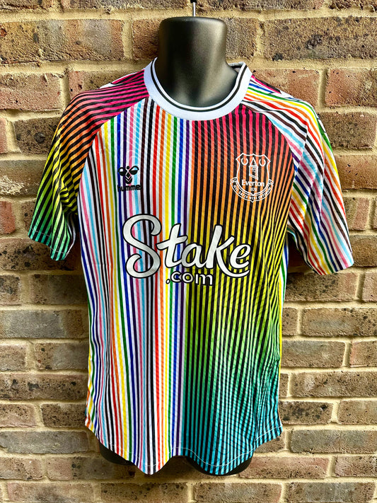 Everton Equality Football Shirt 2023/24 Limited Edition Memorabilia Canvas