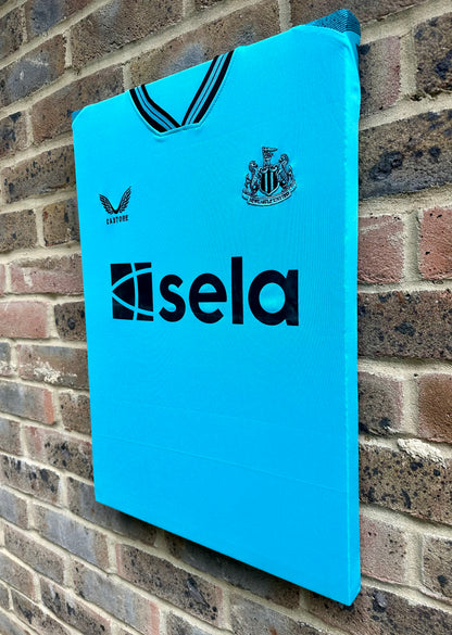 Newcastle Home Goalkeeper 2023/24 Shirt Memorabilia Canvas