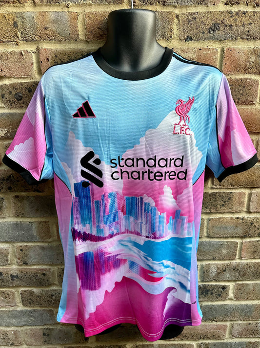 Liverpool Concept Football Shirt 2025 Memorabilia Canvas