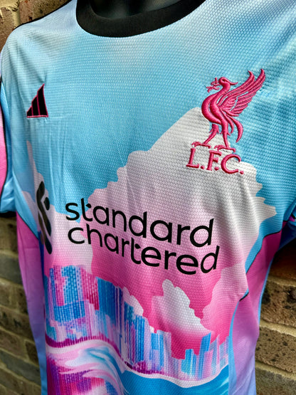 Liverpool Concept Football Shirt 2025 Memorabilia Canvas